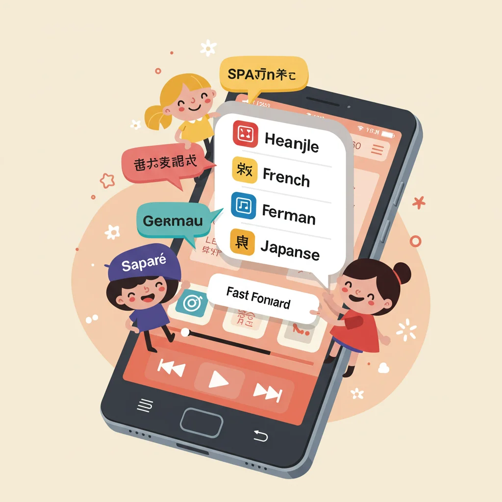 Multiple Language Choices in tv garden