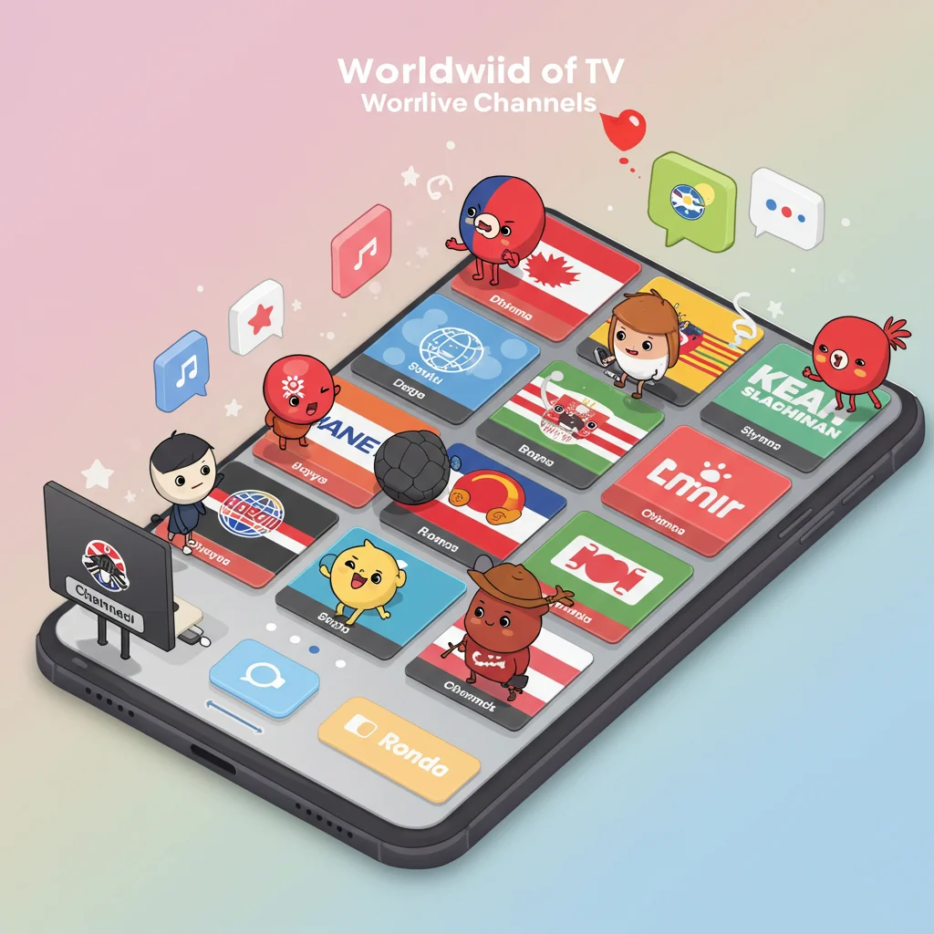 worldwide tv channels in tv garden